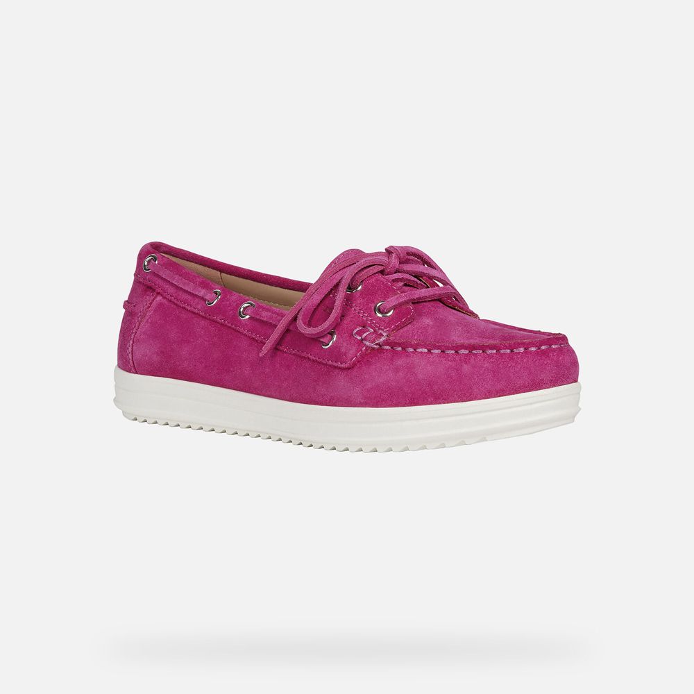 Geox Loafers Pink Genova - Geox Womens Shoes - YDAVEZ079